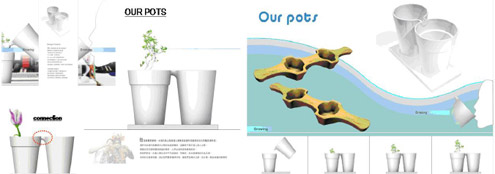 Our Pots C designed from the inner level of the Linnak.