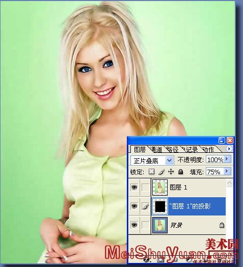Photoshop򵥼MMƬ