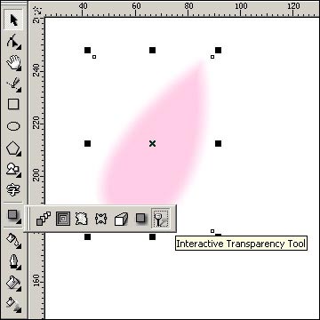 用Corel Draw绘制中国画荷花(图八)