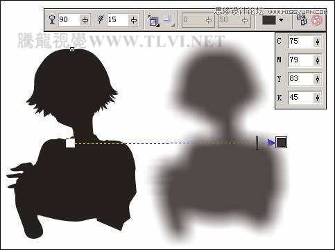 CorelDRAWʱзŮ(4),PS̳