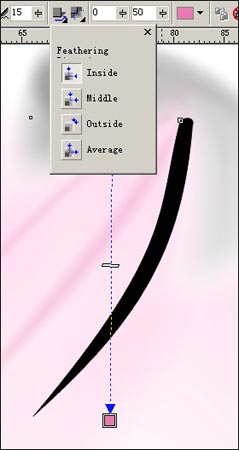 用Corel Draw绘制中国画荷花(图十三)