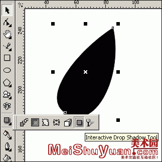 用Corel Draw绘制中国画荷花(图二)